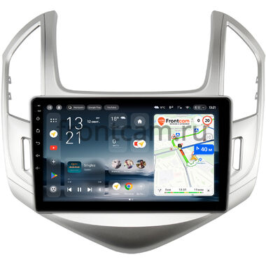 Chevrolet Cruze 2012-2016 (серебро) Teyes CC4L 4/64 9 дюймов RM-9-242 на Android 14 (4G-SIM, IPS, AI)