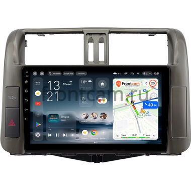 Toyota Land Cruiser Prado 150 2009-2013 (для авто с круговым обзором, цвет титан) Teyes CC4L 4/64 9 дюймов RM-9-2750 на Android 14 (4G-SIM, IPS, AI)