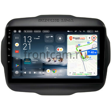 Jeep Renegade 2014-2025 Teyes CC4L 6/64 9 дюймов RM-9-629 на Android 14 with DTS® Audio (4G-SIM, DSP IPS, AI)