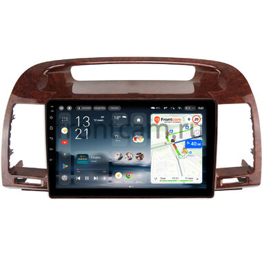 Toyota Camry XV30 2001-2006 (под дерево) Teyes CC4L 4/64 9 дюймов RM-9-961 на Android 14 (4G-SIM, IPS, AI)