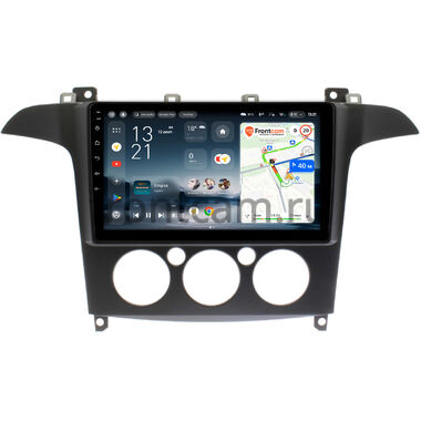 Ford S-Max, Galaxy 2 2006-2015 (авто без климат-контроля) Teyes CC4L 6/64 9 дюймов RM-9-FR098N на Android 14 with DTS® Audio (4G-SIM, DSP IPS, AI)