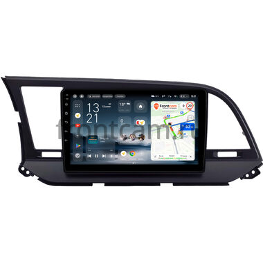Hyundai Elantra 6 (AD) 2015-2019 (для авто с камерой) Teyes CC4L 4/64 9 дюймов RM-9021 на Android 14 (4G-SIM, IPS, AI)