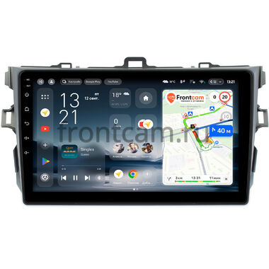 Toyota Corolla (E150) 2006-2013 (серая, без воздуховодов) Teyes CC4L 6/64 9 дюймов RM-9038 на Android 14 with DTS® Audio (4G-SIM, DSP IPS, AI)