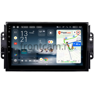 Chery Tiggo 3, Tiggo 2 2016-2020 (глянцевая) Teyes CC4L 4/64 9 дюймов RM-9075 на Android 14 (4G-SIM, IPS, AI)