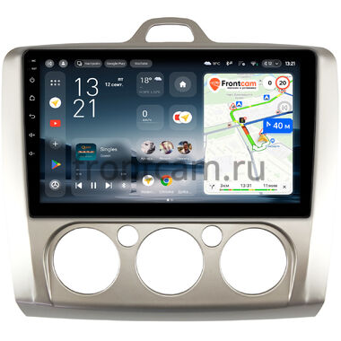 Ford Focus 2 2005-2011 (авто с кондиционером) Teyes CC4L 6/64 9 дюймов RM-9157 на Android 14 with DTS® Audio (4G-SIM, DSP IPS, AI)