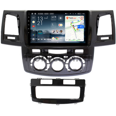 Toyota Fortuner, Hilux 7 2004-2015 (с кондиционером или климат-контролем) Teyes CC4L 4/64 9 дюймов RM-9414 на Android 14 (4G-SIM, IPS, AI)