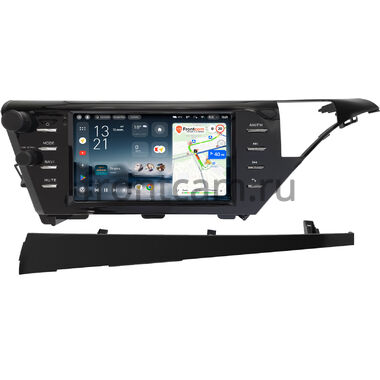 Toyota Camry XV70 2017-2021 (для авто без NAVI, левый руль) Teyes CC4L 6/64 9 дюймов RM-9-1871 на Android 14 with DTS® Audio (4G-SIM, DSP IPS, AI)