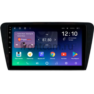Skoda Octavia A7 2013-2020 (глянцевая) Teyes SPRO PLUS 4/32 10 дюймов RM-1048 на Android 10 (4G-SIM, DSP, IPS)