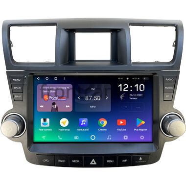 Toyota Highlander (U40) 2007-2013 для авто с усилителем (Тип3) Teyes SPRO PLUS 6/128 10 дюймов RM-10-1179 на Android 10 (4G-SIM, DSP, IPS)