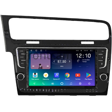Volkswagen Golf 7 2012-2022 (черная, глянцевая) Teyes SPRO PLUS 4/32 9 дюймов RM-9-3461 на Android 10 (4G-SIM, DSP, IPS)