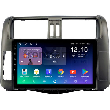 Toyota Land Cruiser Prado 150 2009-2013 (для авто без усилителя) Teyes SPRO PLUS 4/32 9 дюймов RM-9006 на Android 10 (4G-SIM, DSP, IPS)