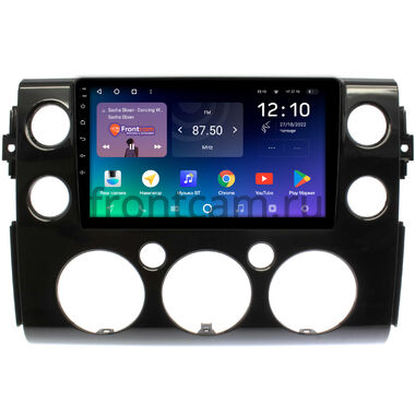 Toyota FJ Cruiser 2006-2022 (черная, глянцевая) Teyes SPRO PLUS 4/64 9 дюймов RM-9-188 на Android 10 (4G-SIM, DSP, IPS)