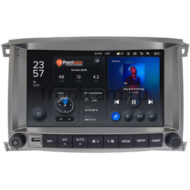 Toyota Land Cruiser 100 (2002-2007) Teyes X1 4G 4/32 10 дюймов RM-10-1220 на Android 10 (4G-SIM, DSP)