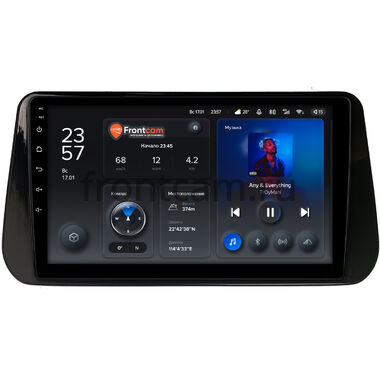 Hyundai Santa Fe IV 2020-2022 Teyes X1 2/32 10 дюймов RM-10-1309 на Android 10 (4G-SIM, DSP)