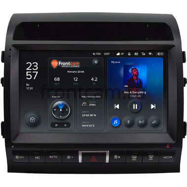 Toyota Land Cruiser 200 2013-2015 (Тип B, матовая) Teyes X1 4G 4/64 10 дюймов RM-10-0239 на Android 10 (4G-SIM, DSP)