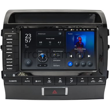 Toyota Land Cruiser 200 2010-2012 (Тип А) Teyes X1 4G 4/32 9 дюймов RM-9-0117 на Android 10 (4G-SIM, DSP)