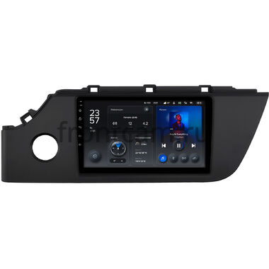 Kia Rio 4, Rio X 2020-2024 (матовая гладкая) Teyes X1 4G 4/64 9 дюймов RM-9-1050 на Android 10 (4G-SIM, DSP)