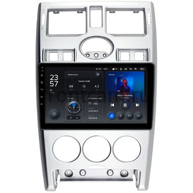 Lada Priora 2007-2013 (серебро) Teyes X1 4G 4/64 9 дюймов RM-9-1270 на Android 10 (4G-SIM, DSP)