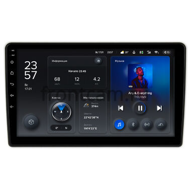 Volkswagen Touareg (2002-2010) Teyes X1 4G 4/64 9 дюймов RM-9-1334 на Android 10 (4G-SIM, DSP)