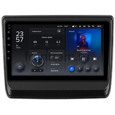 Isuzu D-Max 3 2019-2024 (черный глянец) Teyes X1 4G 4/64 9 дюймов RM-9-1335 на Android 10 (4G-SIM, DSP)