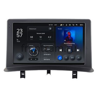Renault Clio 3 2005-2014 Teyes X1 4G 4/64 9 дюймов RM-9-2486 на Android 10 (4G-SIM, DSP)