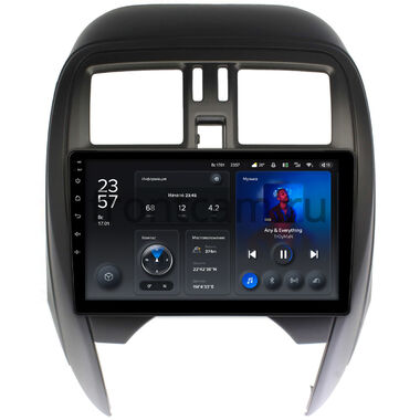 Nissan March (K13) 2013-2024 Teyes X1 4G 4/64 9 дюймов RM-9-NI097N на Android 10 (4G-SIM, DSP)