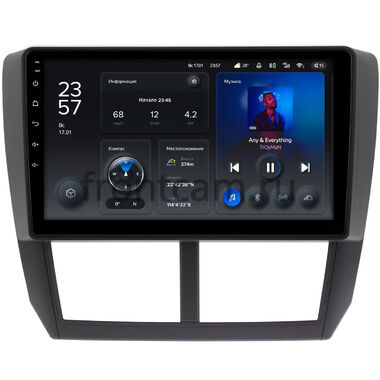 Subaru Forester 3, Impreza 3 2007-2013 Teyes X1 4G 4/64 9 дюймов RM-9080 на Android 10 (4G-SIM, DSP)