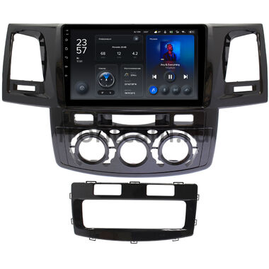 Toyota Hilux VII, Fortuner I 2005-2015 Teyes X1 2/32 9 дюймов RM-9414 на Android 10 (4G-SIM, DSP)