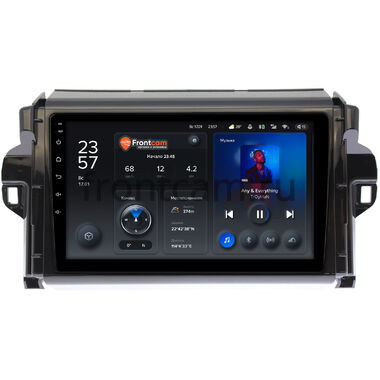 Toyota Fortuner 2 (2015-2024) Teyes X1 4G 4/32 9 дюймов RM-9106 на Android 10 (4G-SIM, DSP)