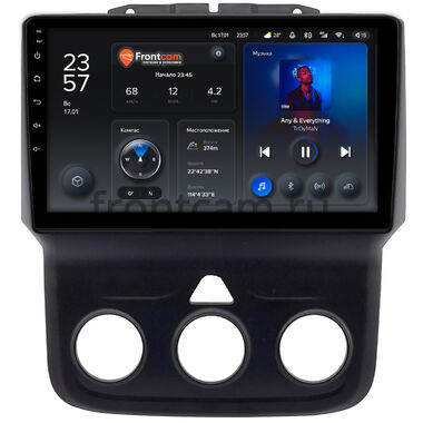 Dodge RAM 4 (DS, DJ) (2013-2023) (с кондиционером) Teyes X1 4G 4/64 9 дюймов RM-9-0151 на Android 10 (4G-SIM, DSP)