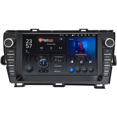 Toyota Prius 3 (XW30) 2009-2015 (левый руль) Teyes X1 4G 4/64 9 дюймов RM-9-1325 на Android 10 (4G-SIM, DSP)