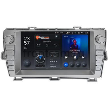 Toyota Prius 3 (XW30) 2009-2015 (левый руль) Teyes X1 4G 4/64 9 дюймов RM-9-1326 на Android 10 (4G-SIM, DSP)