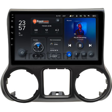 Jeep Wrangler 3 (JK) (2014-2018) Teyes X1 WIFI 2/32 10 дюймов RM-10-0010 на Android 8.1 (DSP, IPS, AHD)