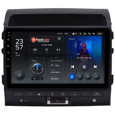 Toyota Land Cruiser 200 2013-2015 (Тип A, canbus LZ) Teyes X1 WIFI 2/32 10 дюймов RM-10-2572 на Android 8.1 (DSP, IPS, AHD)