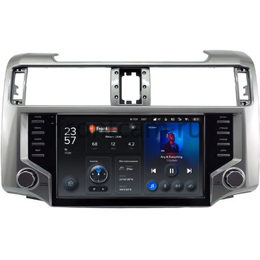 Toyota 4Runner 5 2013-2024 (серебряная, глянцевая) Teyes X1 WIFI 2/32 9 дюймов RM-9-2230 на Android 8.1 (DSP, IPS, AHD)
