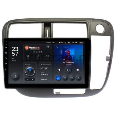 Honda Civic 6 (1995-2000) (с кондиционером, правый руль) Teyes X1 WIFI 2/32 9 дюймов RM-9-226 на Android 8.1 (DSP, IPS, AHD)