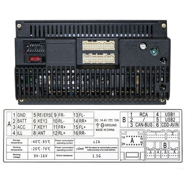 Toyota Opa (2000-2005) OEM RK071 на Android 9