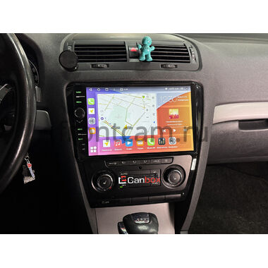 Skoda Octavia A5 2004-2013 (черная, глянцевая) Canbox M-Line 7850-10-0229 на Android 10 (4G-SIM, 2/32, DSP, QLed)