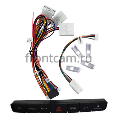 Toyota Highlander (U40) 2007-2013 (Тип3, для авто без усилителя JBL) Teyes CC3 2K 6/128 10.36 дюймов RM-10-1180 на Android 10 (4G-SIM, DSP, QLed)