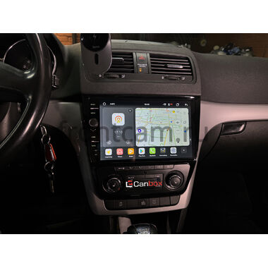 Skoda Yeti 2009-2018 (глянцевая) Canbox H-Line 4198-10-2065 на Android 10 (4G-SIM, 8/128, DSP, QLed)