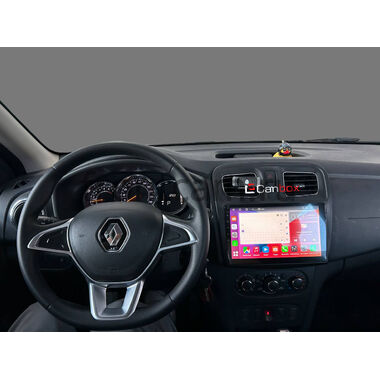 Renault Logan 2, Sandero 2 (Stepway) 2012-2022 Canbox H-Line 4195-1090 на Android 10 (4G-SIM, 6/128, DSP, QLed)