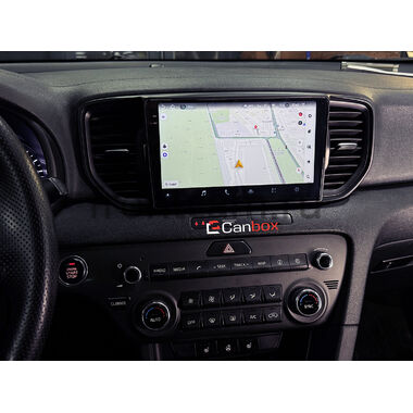 Kia Sportage 4 2015-2018 (черная, для авто с камерой) Teyes CC3 2K 4/64 9.5 дюймов RM-9-0331 на Android 10 (4G-SIM, DSP, QLed)