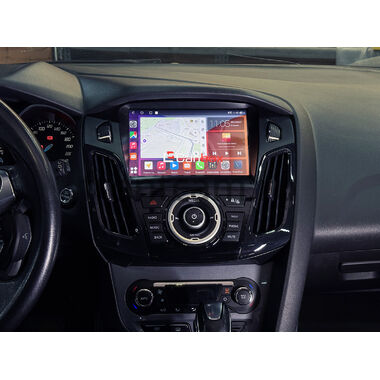 Ford Focus 3 2011-2019 (черная, глянцевая, Тип 2) Teyes CC3 2K 4/64 9.5 дюймов RM-9-0845 на Android 10 (4G-SIM, DSP, QLed)