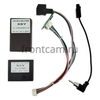 Haval H9 2014-2024 (черная) Canbox H-Line 7822-9-1698 на Android 10 (4G-SIM, 4/32, DSP, IPS) С крутилками