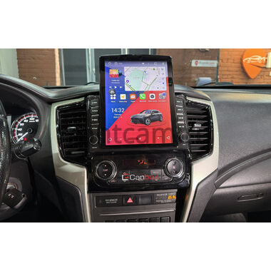 Mitsubishi L200 5 2018-2024 Canbox H-Line 2K 4186-9-2248 на Android 10 (4G-SIM, 8/256, DSP, QLed)