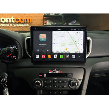 Kia Sportage 4 2018-2022 Teyes CC3 2K 4/32 9.5 дюймов RM-9082 на Android 10 (4G-SIM, DSP, QLed) (для авто с камерой)