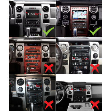 Ford F-150 12 2008-2014 (для авто с цветным экраном) Canbox H-Line 4196-9330 на Android 10 (4G-SIM, 6/128, DSP, QLed)
