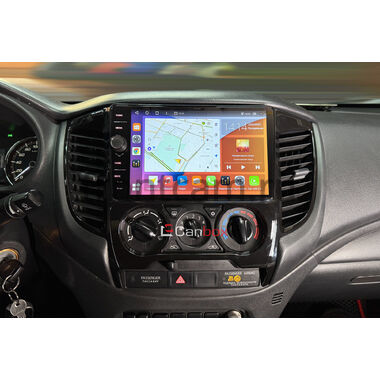 Mitsubishi L200 5 2015-2019 (авто без климат-контроля, глянцевая) Canbox L-Line 4169-9339 на Android 10 (4G-SIM, 2/32, TS18, DSP, QLed)