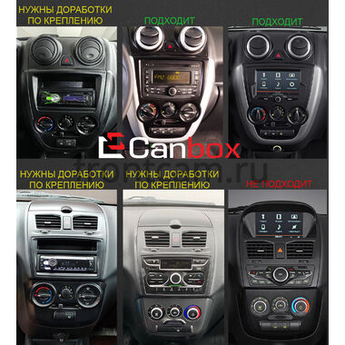 Lada Granta, Granta Sport, Kalina 2 2013-2018 Canbox M-Line 4544-9146 на Android 10 (4G-SIM, 2/32, DSP, QLed)