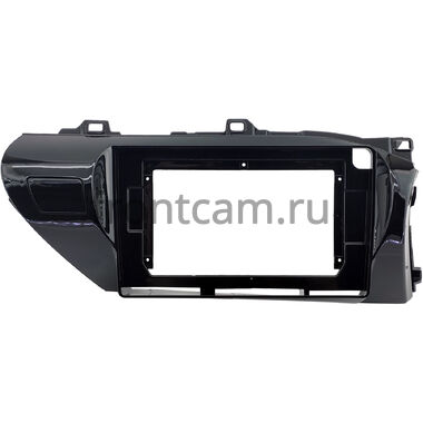 Рамка RM-10-0208 / 10-2080 под магнитолу 10 дюймов для Toyota Hilux 8 2015-2024 (руль справа)